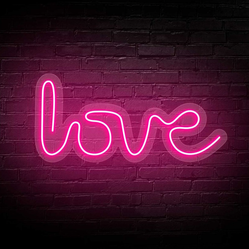 Néon Love une ligne