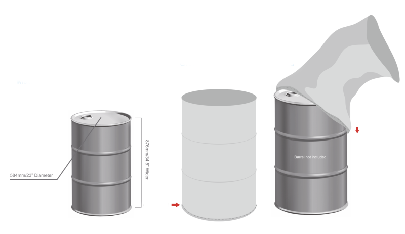 Couvercle de baril OIL – Image 2