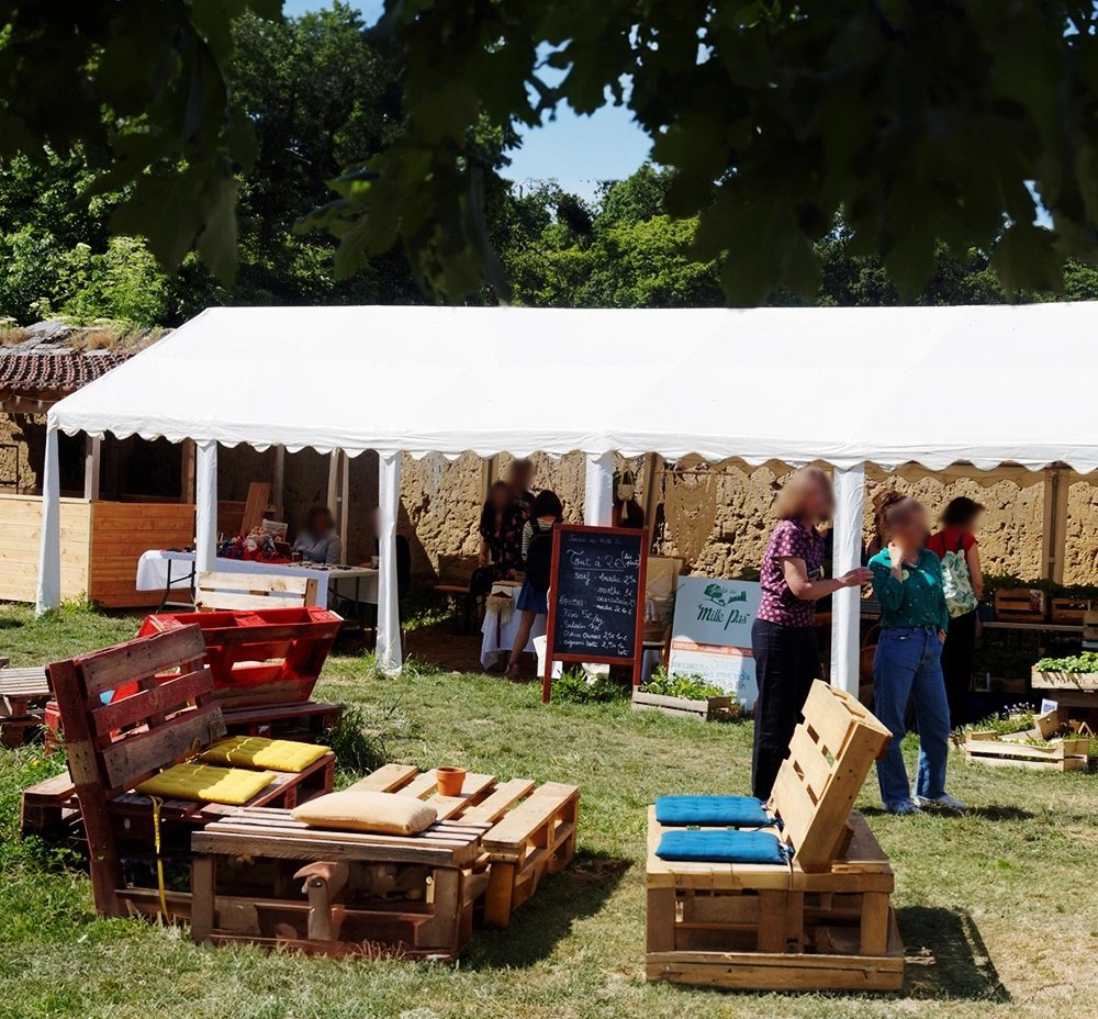 TENTE DE RÉCEPTION - CHAPITEAU MEDIUM 6M X 10M – Image 2