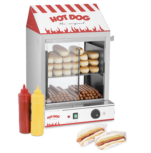 Cuiseur à vapeur hot dog